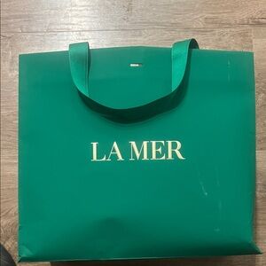 La Mer Emerald Green Tote